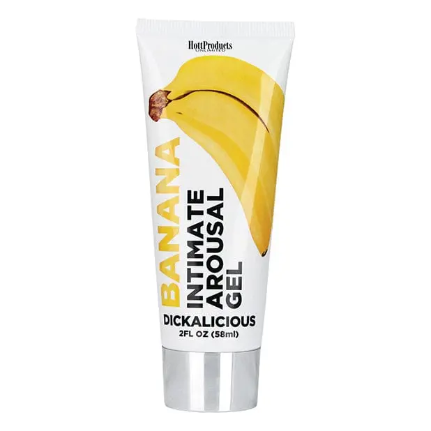 Dickalicious Banana Flavored Arousal Gel By Hott Products – 2Oz Intimate Stimulant 1