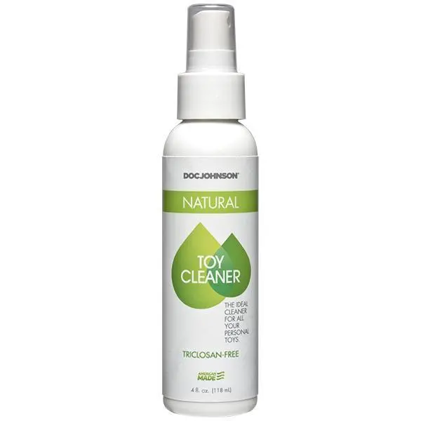 Doc Johnson Natural Toy Cleaner – 4 Oz Bottle, White Formula 1