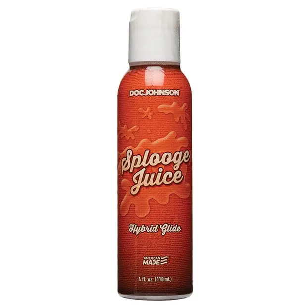 Doc Johnson Splooge Juice Hybrid Lubricant – Water- And Silicone-Based, 4 Oz 1