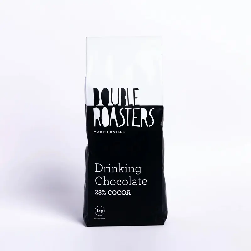 Double Roasters Drinking Chocolate – 1Kg Gourmet Cocoa Blend 1