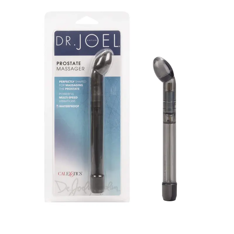 Dr. Joel Kaplan Prostate Stimulator – Entry-Level Curved Anal Massager (Black) 1