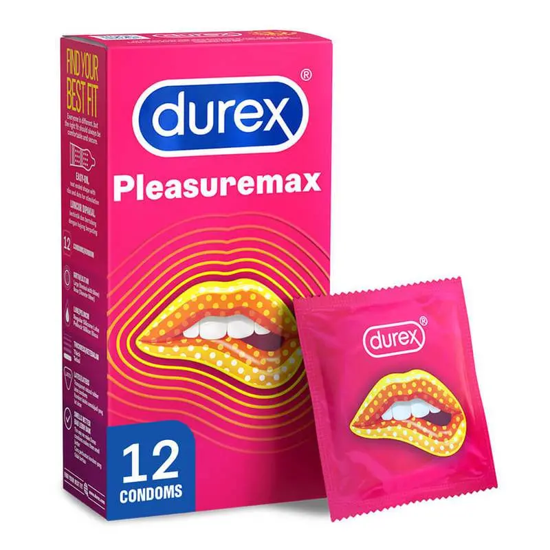 Durex Pleasuremax Condoms – Contoured Design With Stimulating Reservoir Tip 2