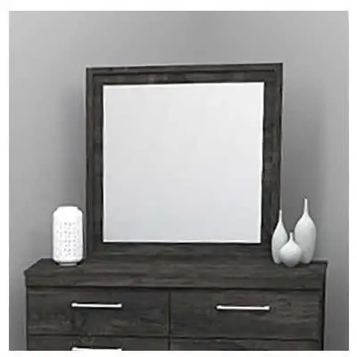 Dynamic Furniture Marley Dresser Mirror In Inky Maple (Model 290-018) 1