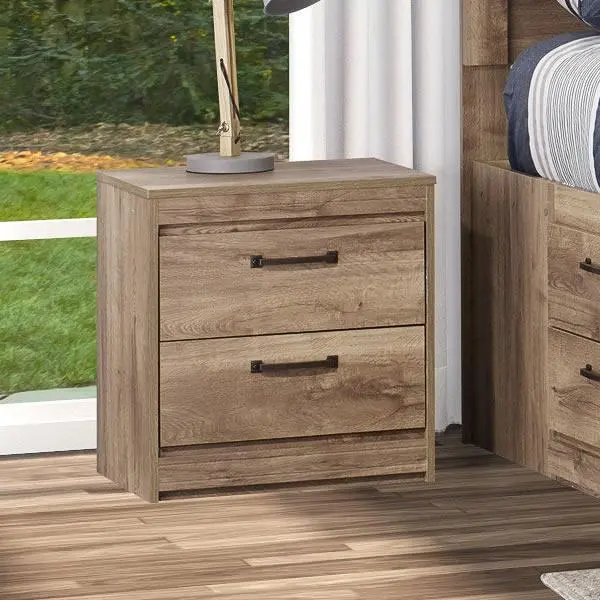 Dynamic Furniture Sahara 2-Drawer Kids’ Nightstand (Model 448-222) 1