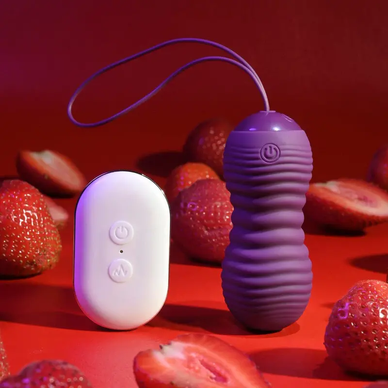 Eager Egg Remote-Controlled Egg Vibrator In Purple By Evolved 1
