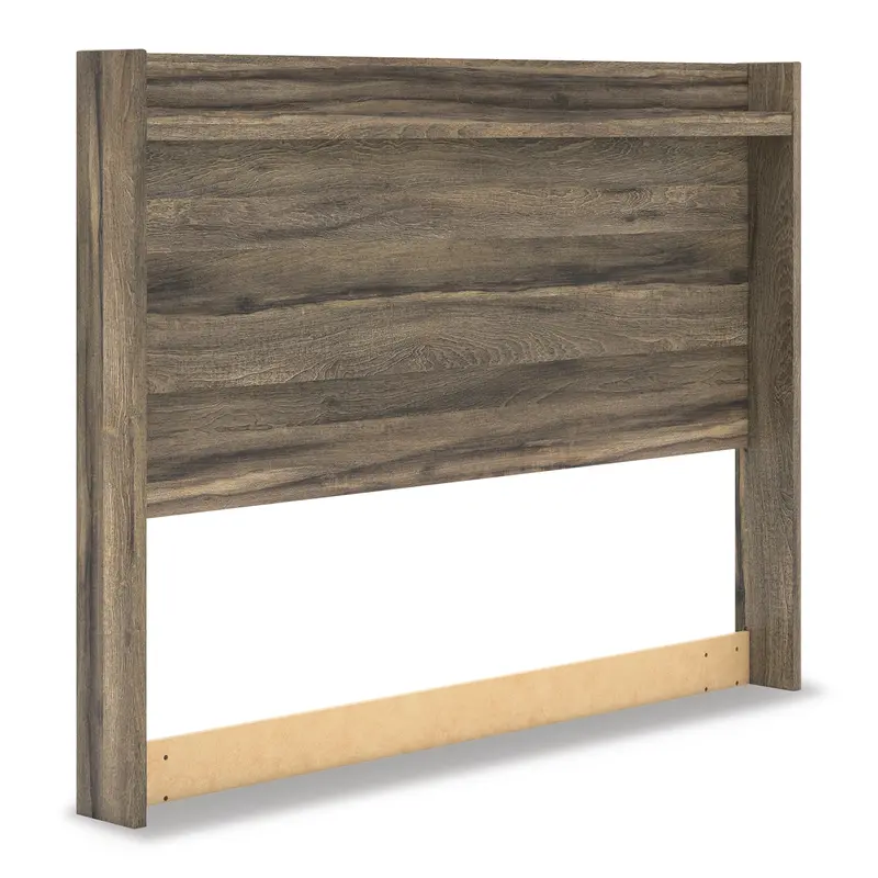 Elbrim Queen Panel Headboard – Sleek Wooden Headboard For Contemporary Bedrooms By Signature Design By Ashley 1