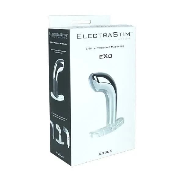 Electrastim - Electro Stimulation Exo Rogue E Stim Prostate Massager (Silver) 1