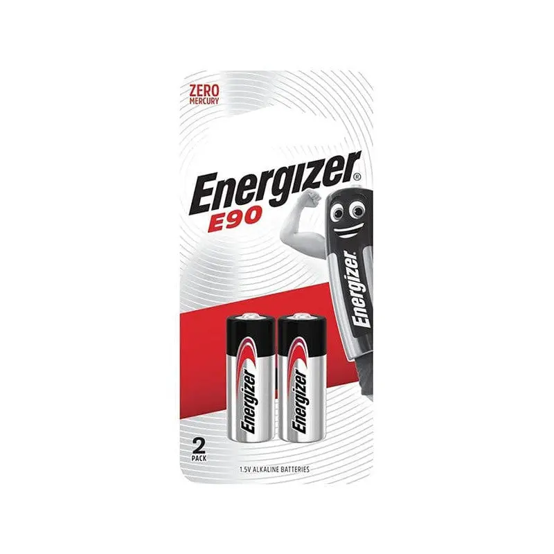 Energizer Lr-N (E90) Alkaline Button Battery Pack Of 2 1