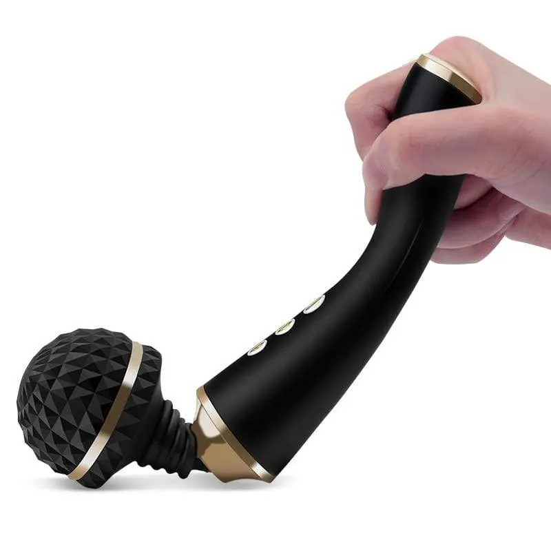 Erocome Cr. Austrilis Cordless Wand Massager – Powerful Body-Soothing Vibrator (Black) 1
