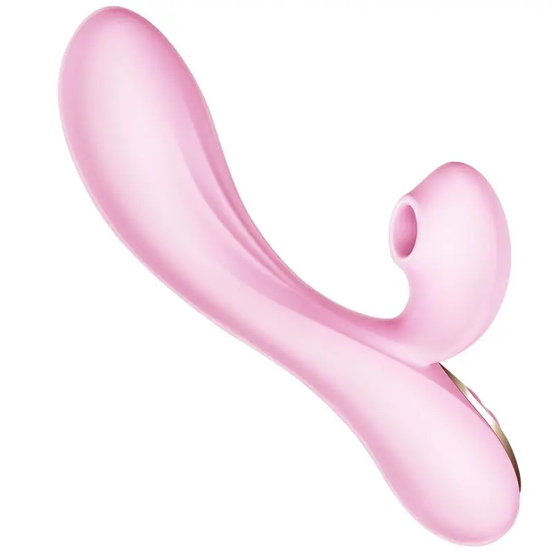 Erocome Delphinus Rabbit Vibrator – Pink Suction & Vibration Combo 1