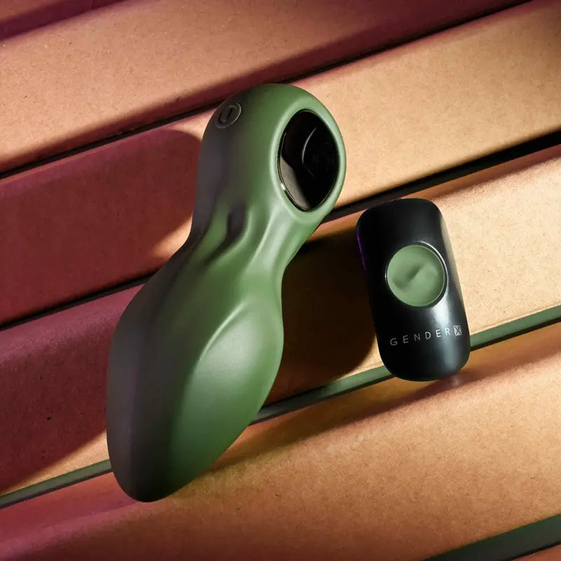 Evolved Gender X My Secret Garden Remote-Controlled Anal Plug – Green 1