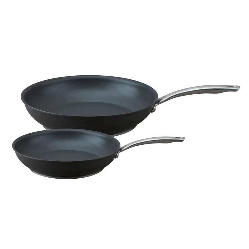 Excellence 2-Piece Non-Stick Frying Pan Set – 22Cm & 26Cm, Ideal For Small To Medium Portions 1