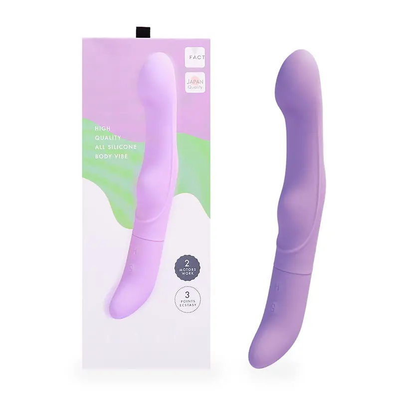 Fact Lady Japan G-Spot Vibrator – Medical-Grade Silicone Stimulator 1