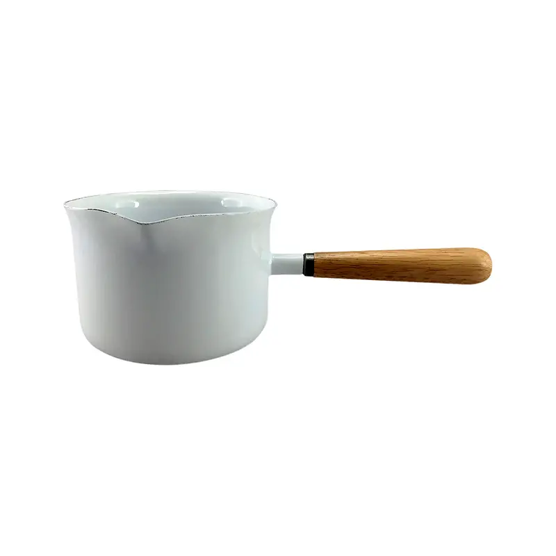 Falcon Enamel Butter Warmer – 11Cm Compact Milk & Sauce Heater 1