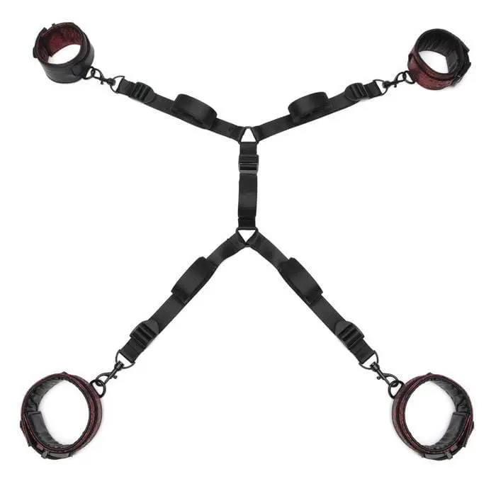 Fifty Shades Of Grey Sweet Anticipation – Under-Mattress Restraint Kit (Red) 1