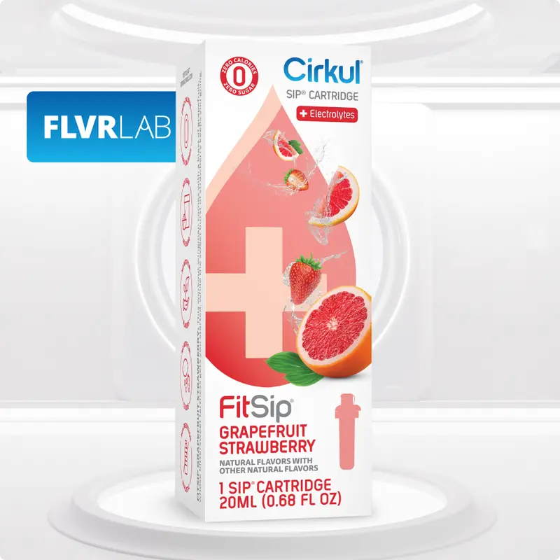 Fitsip Grapefruit Strawberry Flavor Cartridge 1