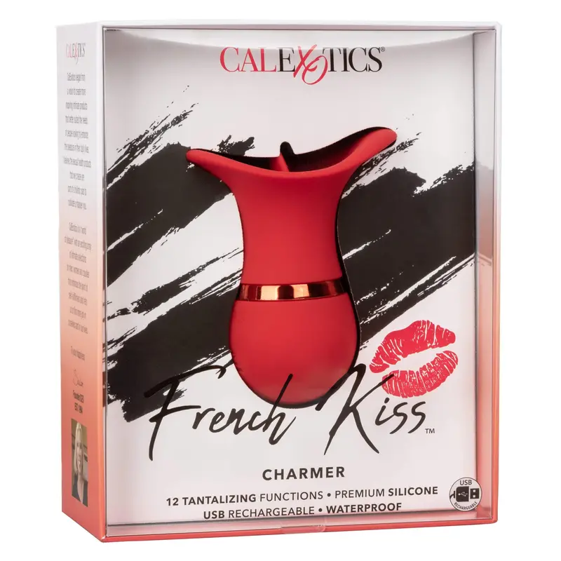 French Kiss Charmer Clitoral Stimulator – Targeted G-Spot & Clit Massager (Red) 1