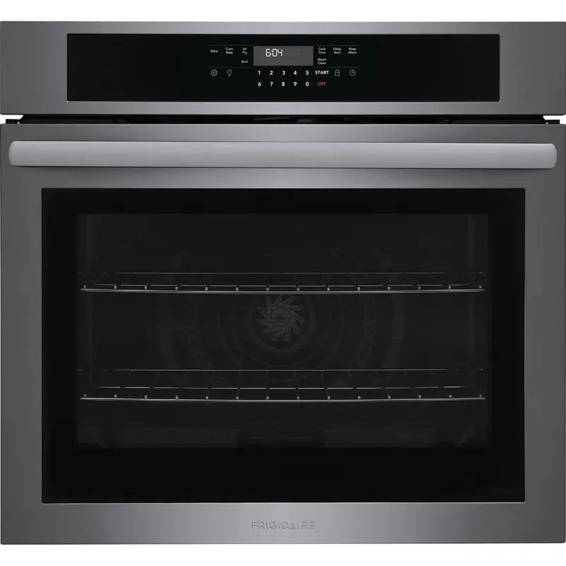 Frigidaire Fcws3030Ad 30-Inch 5.3 Cu. Ft. Built-In Single Wall Oven With Air Fry – Black 1