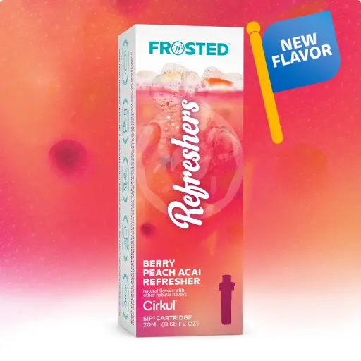 Frosted Berry Peach Acai Refresher – Loyalty Reward Option 1