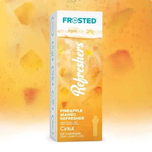 Frosted Pineapple Mango Refresher Beverage 1