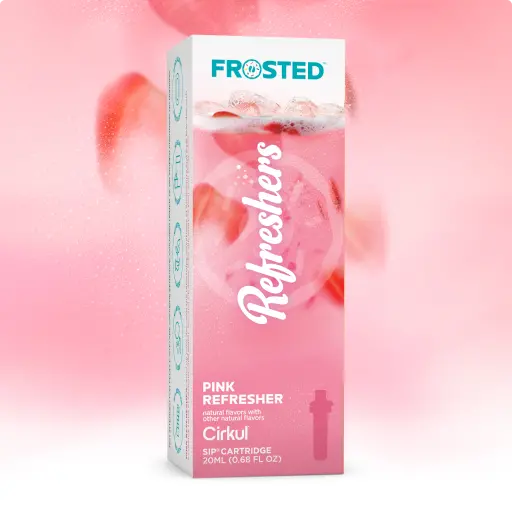 Frosted Pink Berry Refreshing Drink Mix 1