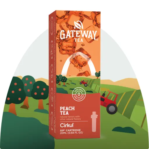 Gateway Peach Iced Tea Flavor 1
