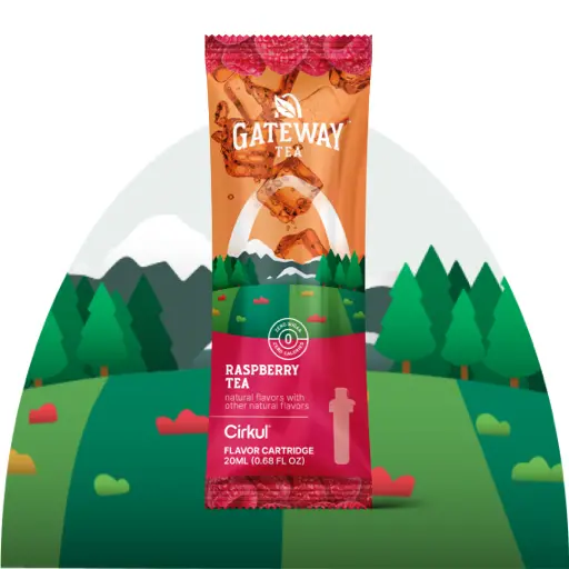 Gateway Tea Raspberry Herbal Infusion Cartridge 1