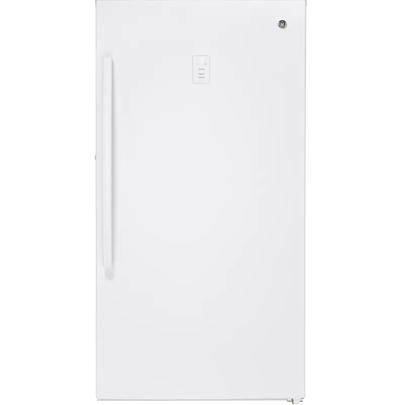 Ge Fuf17Dlrww 17.3 Cu. Ft. Led-Lit Upright Freezer For Compact Spaces 1