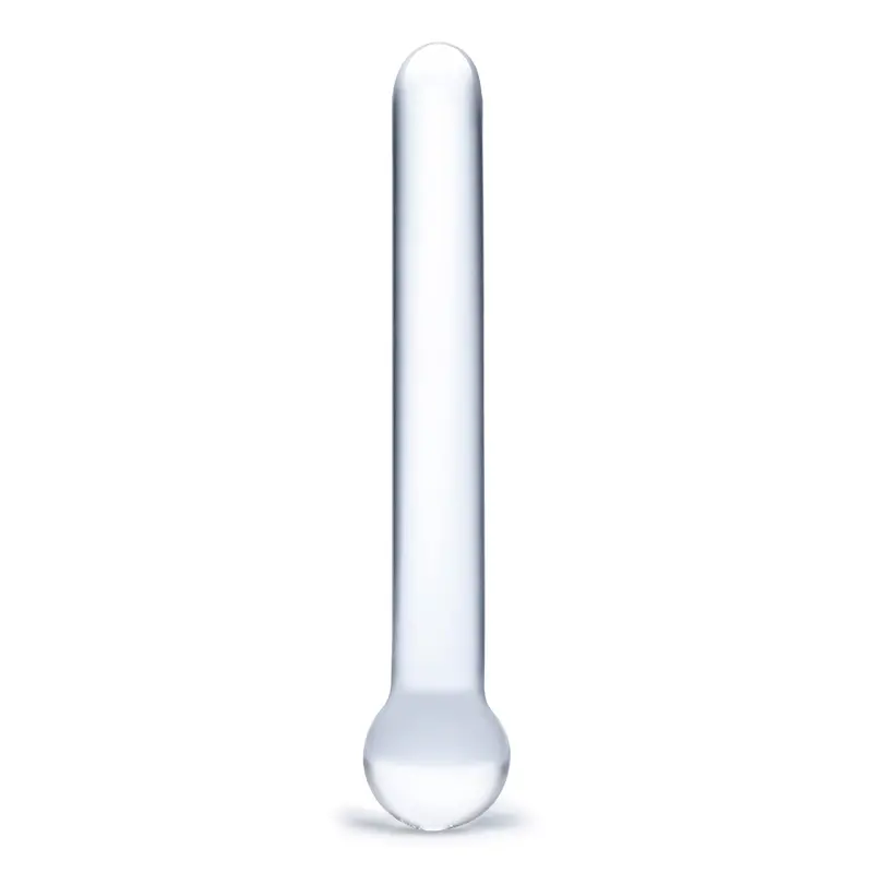Glas Straight Clear Glass Dildo – 7 Inch Smooth Shaft 1