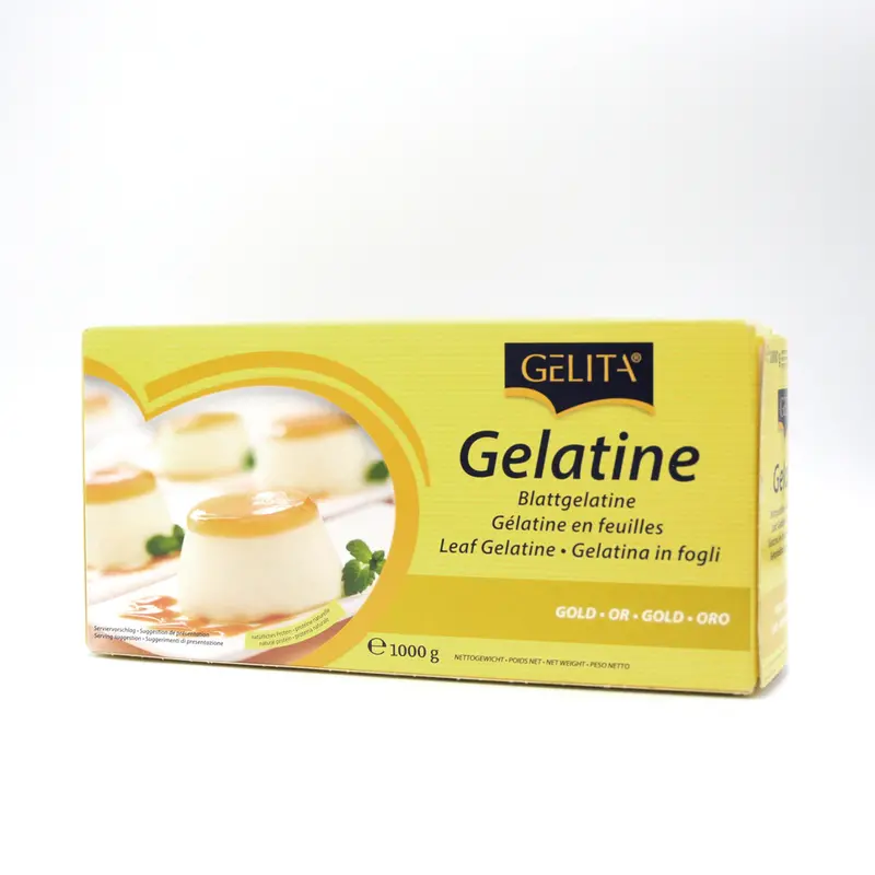 Gold-Grade Gelatin Sheets – 1 Kg Box (2 G Per Leaf) 1