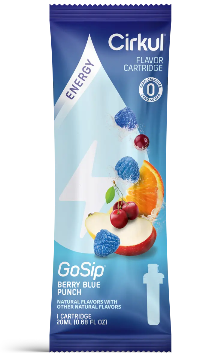 Gosip Berry Blue Punch Refreshing Drink 1