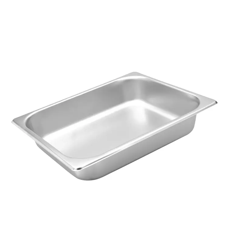 Half-Size Stainless Steel Steaming Pan – 321 × 264Mm 2