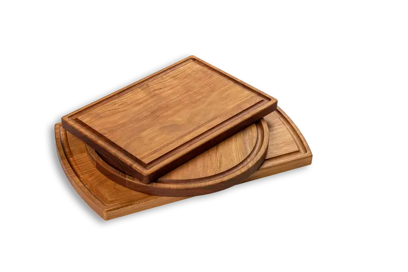 Handcrafted Wooden Cheese And Charcuterie Board Set 1
