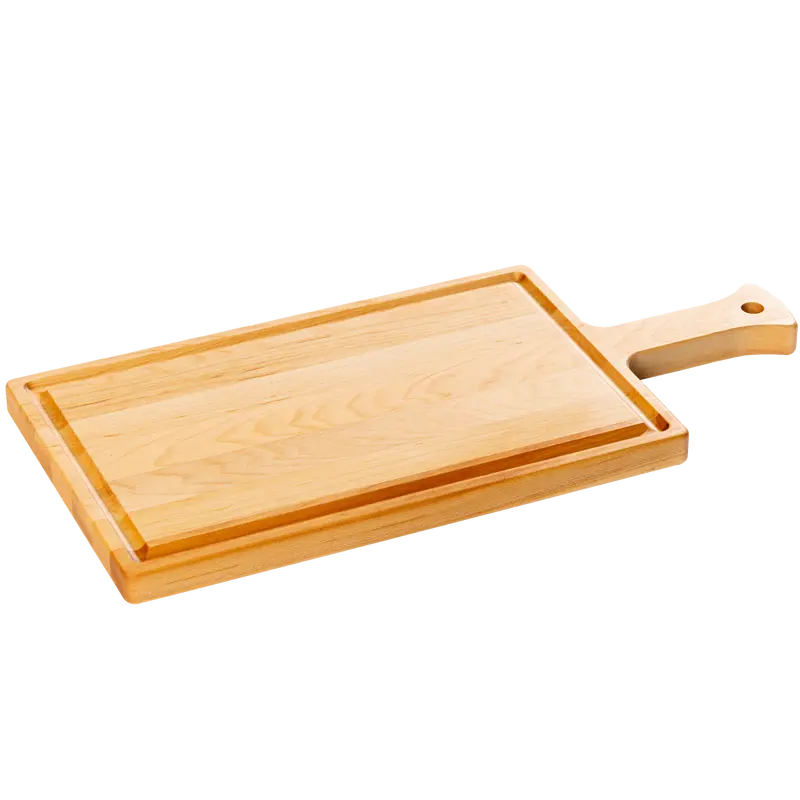 Hardwood Charcuterie Serving Board With Integrated Handle 1