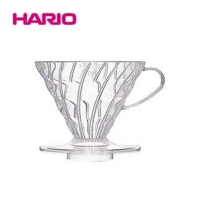 Hario -  V60 Transparent Dripper 02 For 1 To 4 Cups (Clear) 1