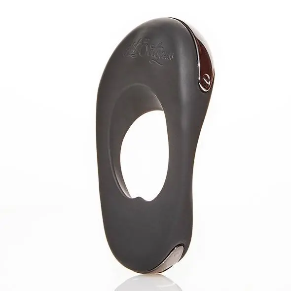 Hot Octopuss Atom Plus Rechargeable Silicone Cock Ring – Black 1