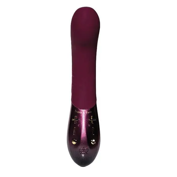 Hot Octopuss Kurve – Red G-Spot Vibrator Featuring Treble & Bass Wave Technology 1