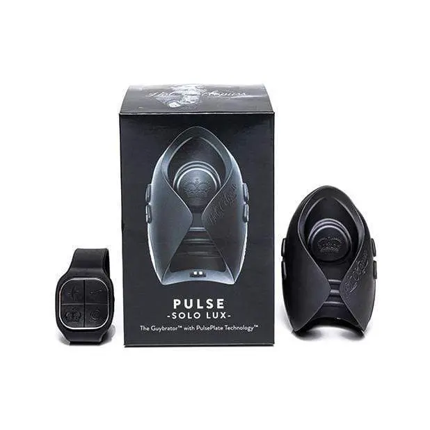 Hot Octopuss Pulse Solo Lux Hands-Free Male Masturbator – Black 1