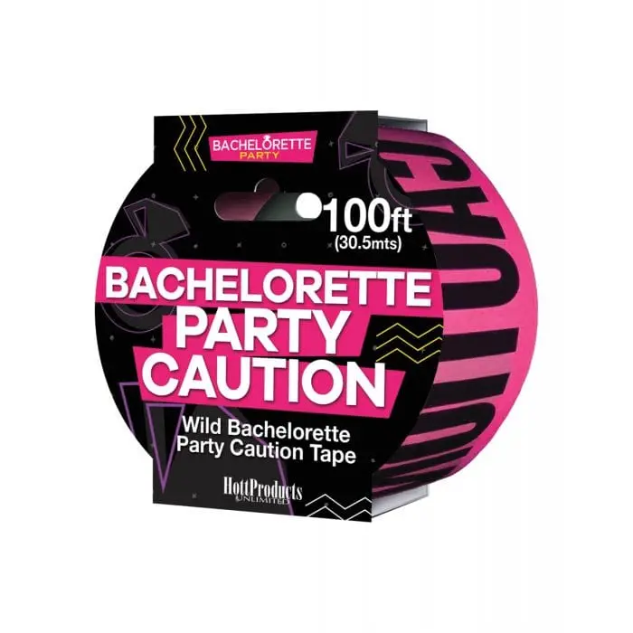 Hott Products Pink Bachelorette Party Safety Tape 1