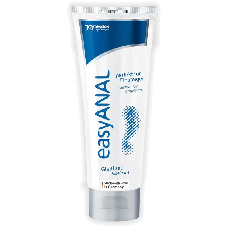 Joy Division Easy Anal Water-Based Lubricant – Thick, Non-Drip Formula For Comfort 1