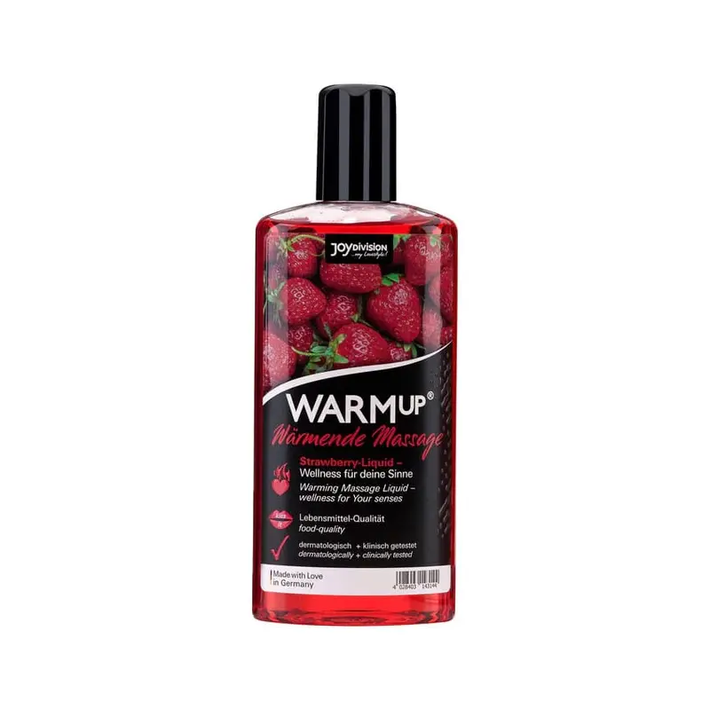 Joy Division Warmup Flavored Massage Oil – Warming & Edible Formula 1