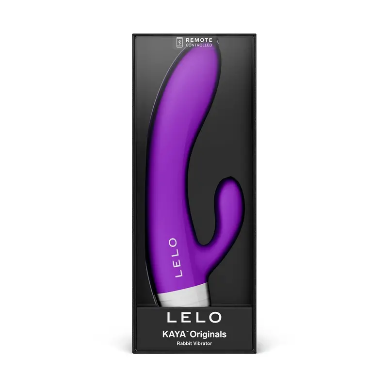 Kaya Rabbit Vibrator By Lelo – Purple, App-Enabled Dual-Stimulation With Independent G-Spot & Clit Control 1