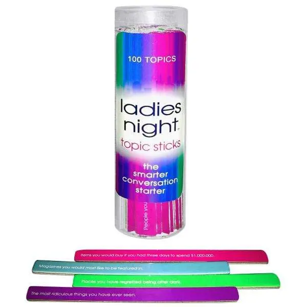Kheper Ladies Night Topic Sticks – Conversation Starter For Social Gatherings 1