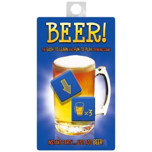 Kheper Large Beer Dice – Oversized Drinking Game Dice Set 1