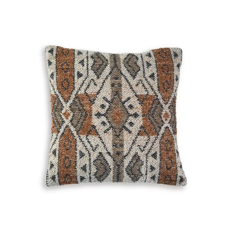 Kierenworth Decorative Throw Pillow – Elegant Patterned Cushion For Sofas And Beds By Signature Design By Ashley 1