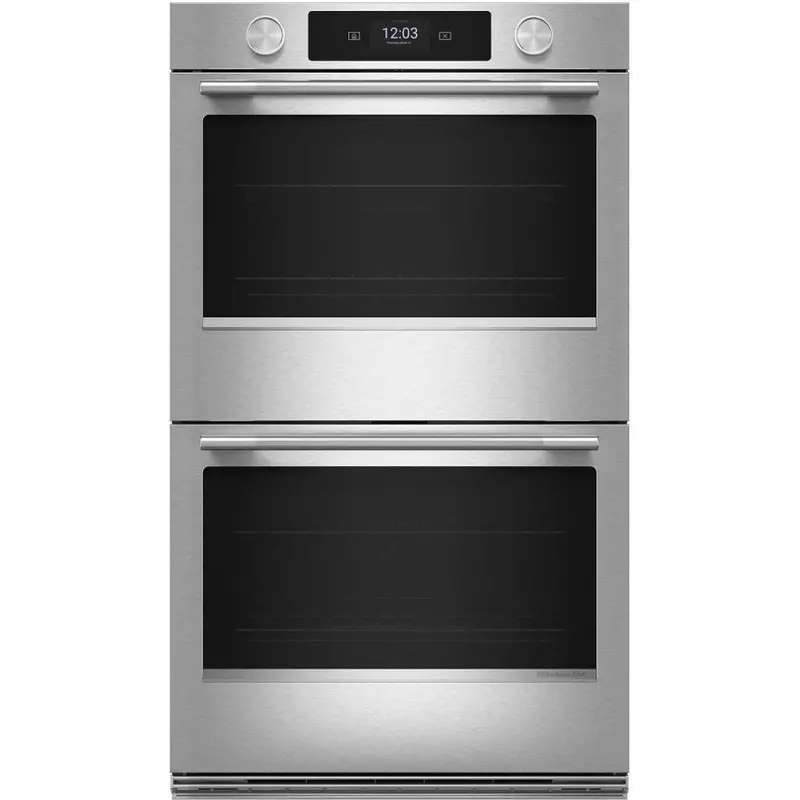 Kitchenaid 30" Smart Electric Double Wall Oven Featuring Intelligent Cooking Camera (Koed930Sps) 1