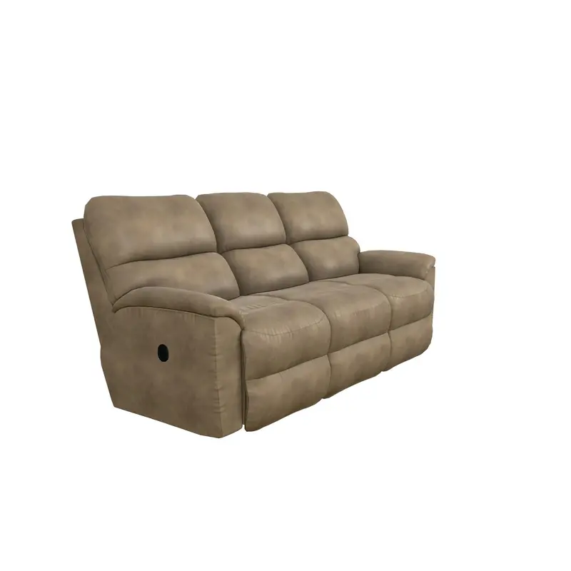 La-Z-Boy Brooks Manual Reclining Sofa – Mushroom Fabric 1