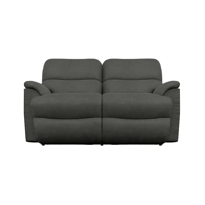 La-Z-Boy Trouper Manual Reclining Loveseat – Ink Black 1