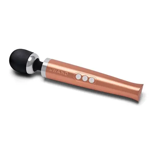 Le Wand Die-Cast Rechargeable Body Massager – Rose Gold 1