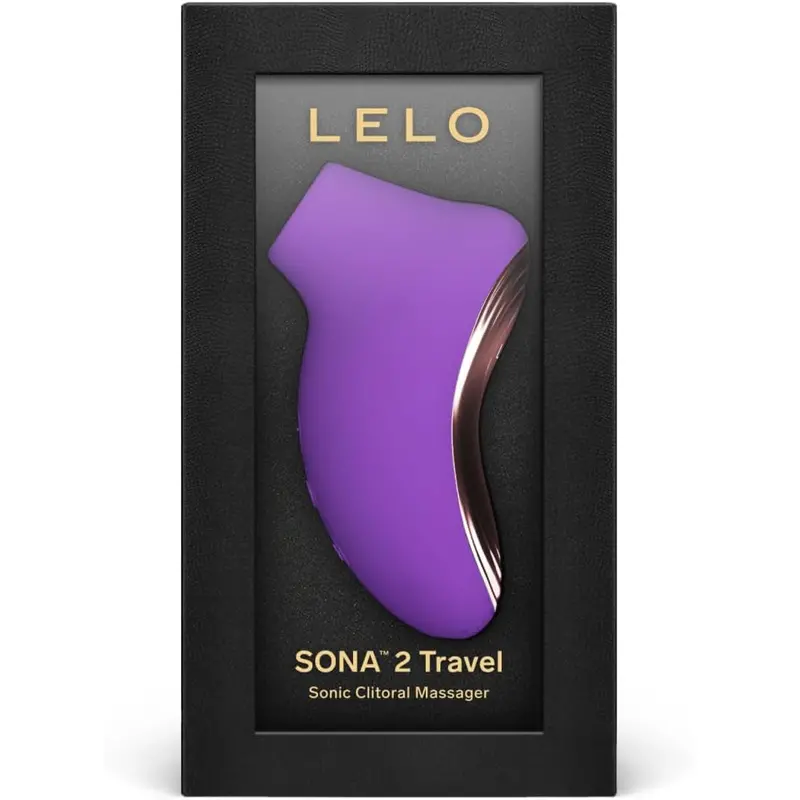 Lelo Sona 2 Travel Clit Massager – Waterproof Sonic Wave Clitoral Stimulator In Compact Design 1